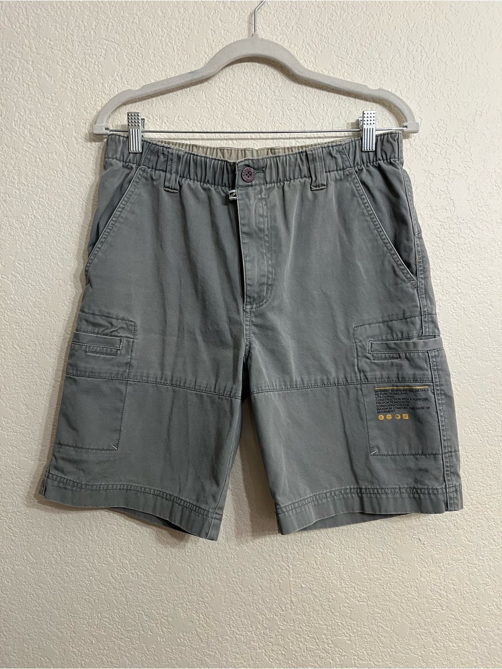 Y2K OP utility-Style hiking/ outdoor high Waist Cargo Bermudas